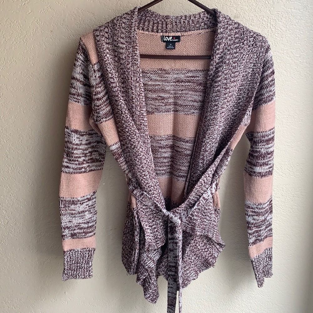 Striped cardigan